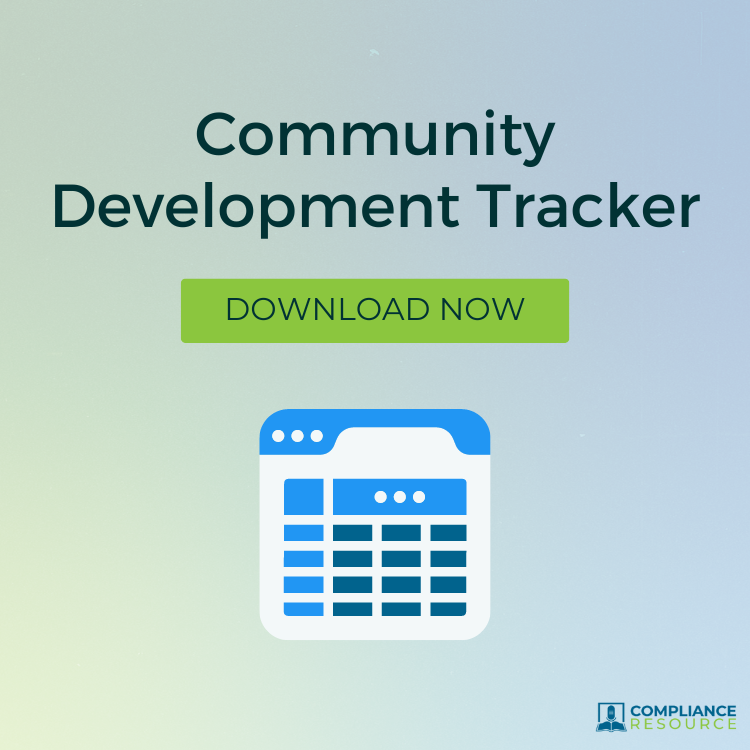 Community Development Tracker-1