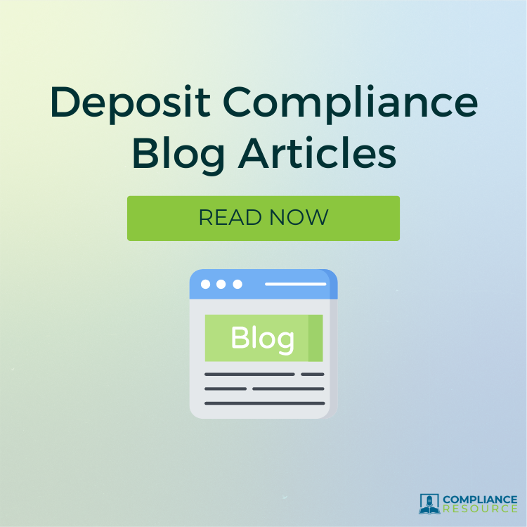 Deposit Compliance Blog